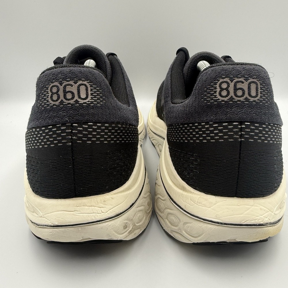 New Balance Fresh Foam X 860v14 Men's Size 12 Black White Running Shoes Sneakers - Picture 5 of 9